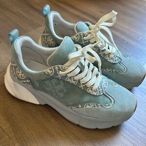 Tory Burch good luck trainer sneaker sneakers EUC size 7